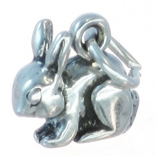 Bunny Rabbit sterling silver