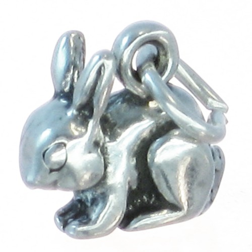 Bunny rabbit sterling silver - bunny,