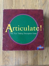 1998 Articulate! Vintage Board Game The Fast Talking Description Game Complete