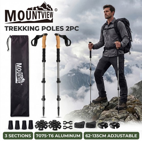 Mountview trekking poles - trekking,