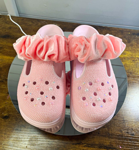 Crocs women pink mary jane - pink,