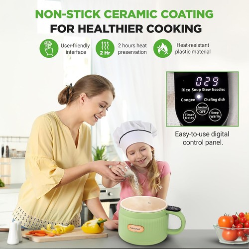 Nutrichef rice cooker 5l - nutrichef,