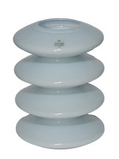 Holmegaard Vase Ice Blue "Cala" — Peter Svarrer, Boxed