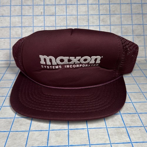 Flat bill trucker hat - flat,