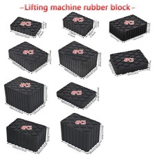 Ramp Jacking Rubber Blocks Set