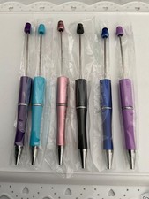 6 Pieces Beadable Pen