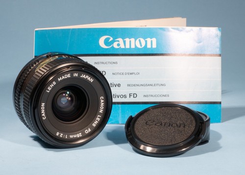 Canon 28mm 8 prime - prime, lens