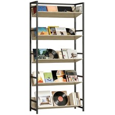HOMCOM Bookcase Anti-Slip