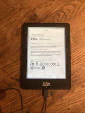Kobo Glo E-Reader, Black 6" Inch eReader, Wi-Fi, 2GB, Model N613