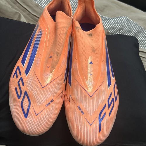 Adidas f50 coral orange blue - f50, &