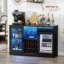 Wine Bar Cabinet w/ Mini