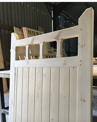 Wooden pedestrian gates near - pedestrian,