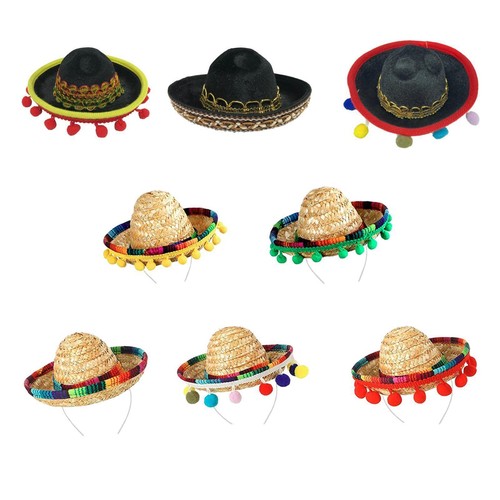 Sombrero hat party costume - hat,