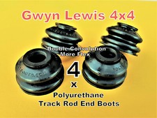 Land Rover Defender Discovery Discovery 2, 4 x Track Rod End Boots Polyurethane 