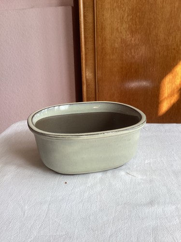 Japanese cream ceramic oval - japanese,