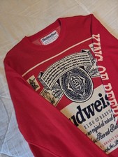 Budweiser Sweater Mens XL Red