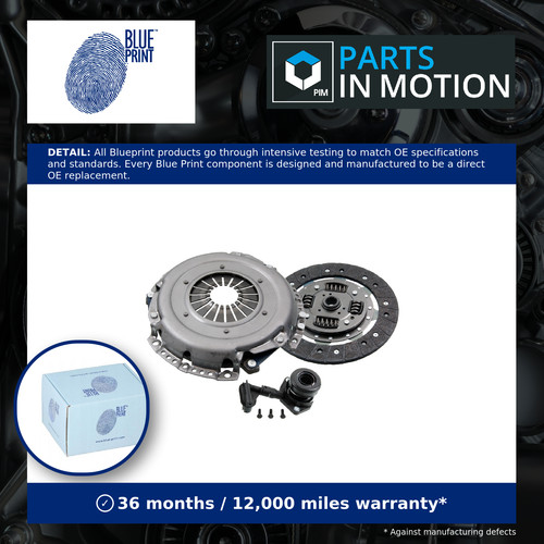 Clutch kit 3pc - clutch,