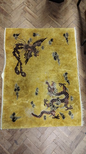 Vintage tientsin yellow - vintage,