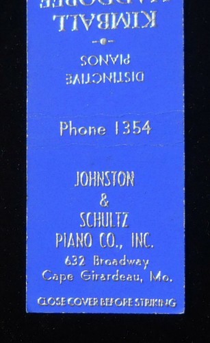 1940s johnston schultz piano - johnston, &