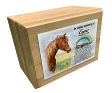 Wooden urn for ashes, Keepsake