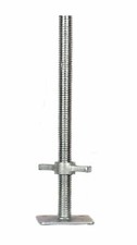 1 x New 600mm Adjustable Scaffold Base Jack Heavy Duty Screw COURIER DELIVERY