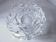 ORREFORS CARAT VOTIVE 4.5"