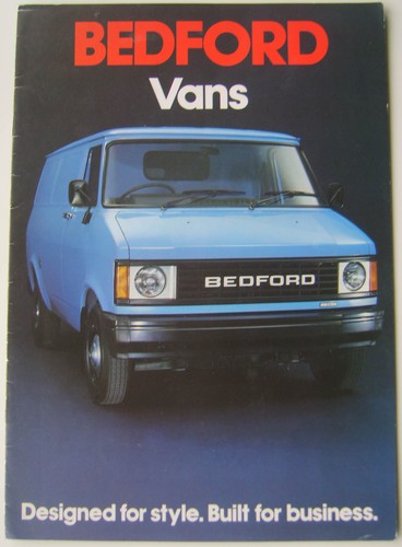 Bedford vans brochure - bedford, cf