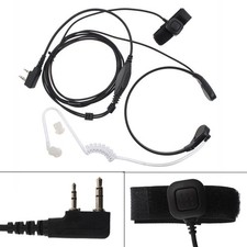 Acoustic Tube Earphone PTT Mic