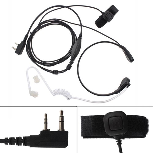 Acoustic tube earphone ptt mic - earphone,