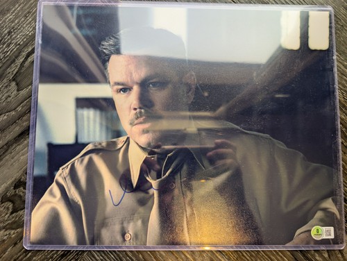Matt damon signed oppenheimer - damon,