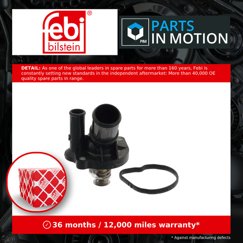 Coolant thermostat 100232 - coolant, febi