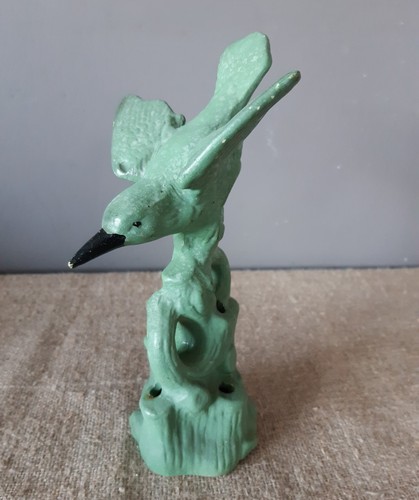 Vtg ceramic kingfisher bird - vtg,