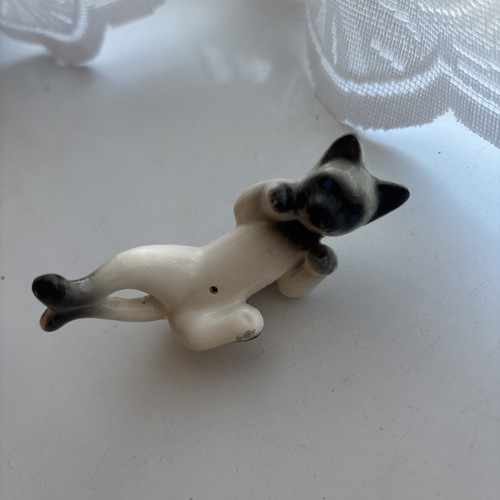 Vintage miniature siamese - miniature,