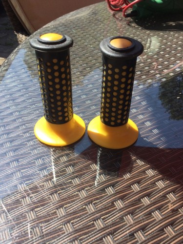 Yellow and black dotty - yellow, bmx