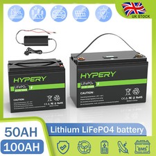 12.8V LiFePO4 Lithium Battery 200Ah 150Ah 100Ah 50Ah 20Ah BMS Solar RV Golf Boot