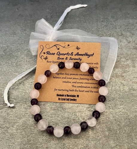 Rose quartz amethyst - rose,