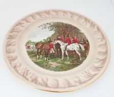 Collectors Plate J F Herring Hunting Scene 'The Meet' Royal Worcester, Palissy
