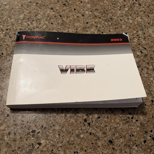 2003 pontiac vibe owners - 2003,