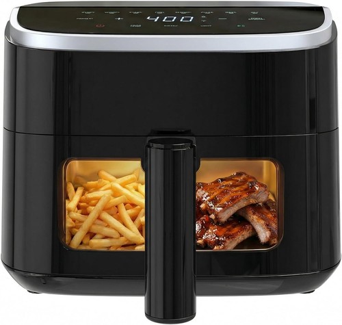 4qt digital air fryer grey - fryer,