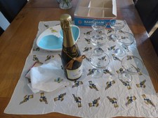 Set of 6 retro babycham