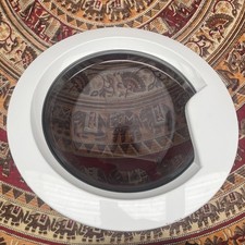 Indesit Washer dryer / washing Machine Door Complete With Glass/ Hinge/ Catch