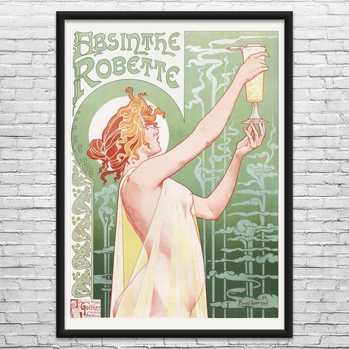Absinthe vintage wall art - absinthe,