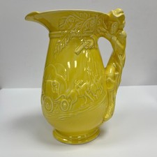 Burleigh Decorative Yellow Jug Pitcher Burgess & Leigh (BFD)