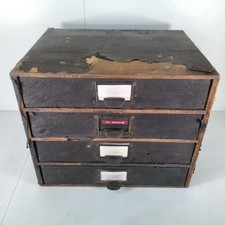 Vintage General Post Office GPO Counter Top Storage Cabinet Requires Attention
