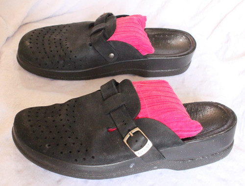 Fly flot black leather - ,