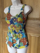 Vintage colourful 1950 swim