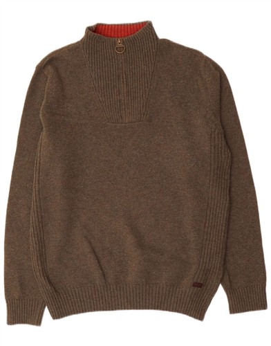 Barbour mens zip - zip, neck
