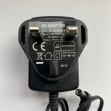 UK Plug AC-DC Switching Adapter Power Supply PSU Wall mounted 5.5mm Barrel Tip