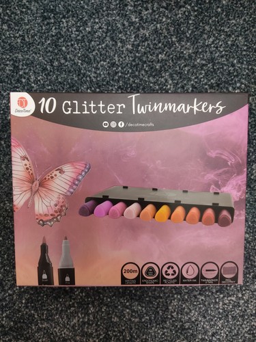 10pk decotime glitter - 10pk,