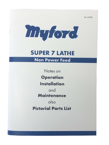 New revised myford super - myford,